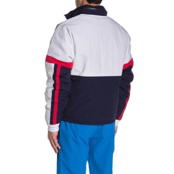 NWT Men’s Fila USA Riker Puffer Jacket Logo - Picture 2 of 8